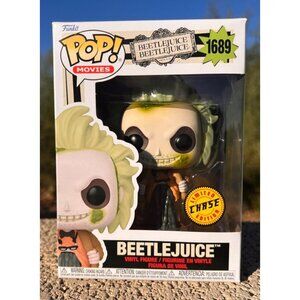 Funko Pop! Movies: BeetleJuice BeetleJuice - BeetleJuice (#1689, NEW,CHASE)